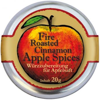Glühweingewürz "Fire Roasted Cinnamon Apple Spices", 20 g, Mini-Dose