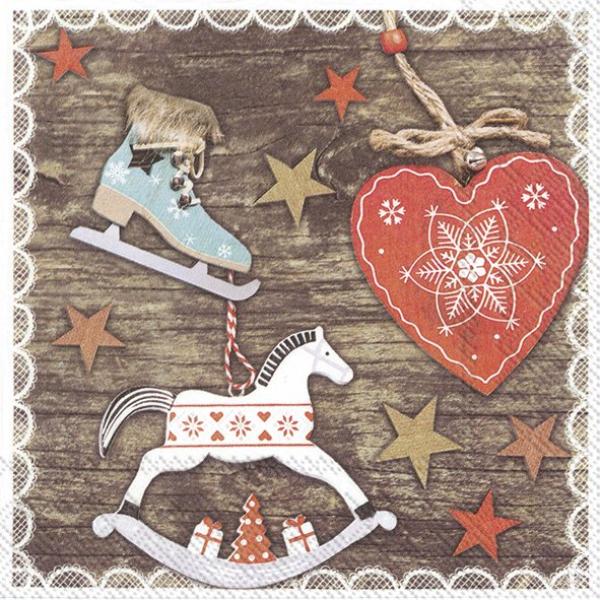 Lunch-Servietten "Kalle" * 33 x 33 cm * 20 Stück * IHR Ideal Home Range, hergestellt in Deutschland