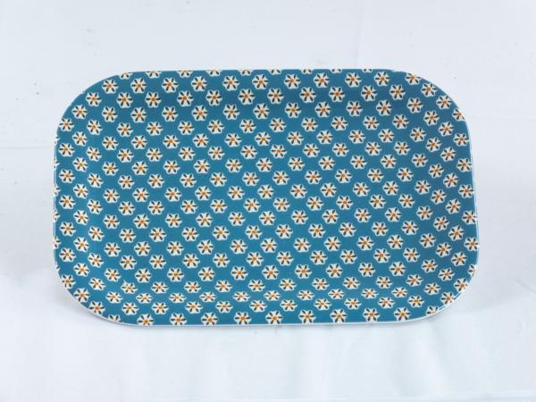 Tablett IHR "Cute Pattern Blue" 20 x 15 cm * noch 2 x verfügbar !